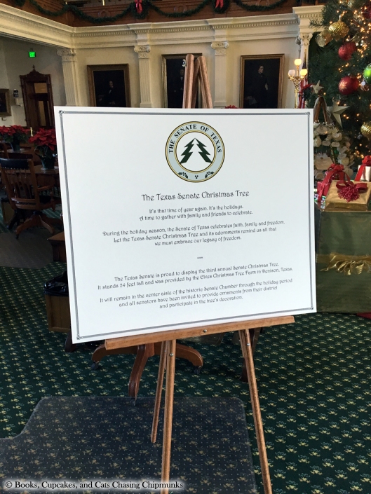 Christmas Tree, Texas Senate - Austin, TX | Books, Cupcakes, and Cats Chasing Chipmunks